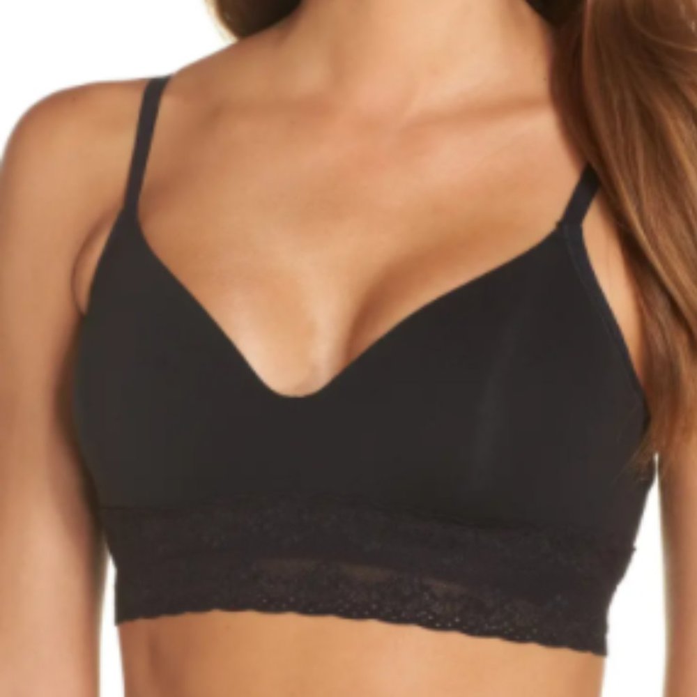 Natori Bliss Perfection Bralette 36D Black